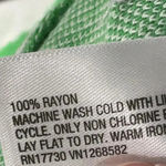 Diane Von Furstenberg  Women’s Standard Fit Full Flare Pants Green Size Small NWT Photo 6