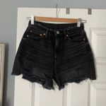 American Eagle AE Black Denim Shorts Photo 0