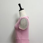 Free People Candied Lilac Pink Rose Sing Out Loud Sleeveless Asymmetrical Tunic Photo 5