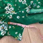 Ann Taylor Loft Women’s Green Floral Romper Size 2 Photo 9