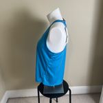 Adidas  Logo Blue Workout Tank Top Photo 8