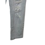 Levi's Womens Jeans 724 High Rise Straight Crop Distressed Light Wash Denim 26 Photo 1