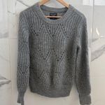 Abercrombie & Fitch gray wool & alpaca blend knit sweater - gray - size small Photo 0