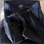 Nike Dri-Fit Training Pants Navy Straight Leg Stretch M Pocket Athletics Running Photo 3