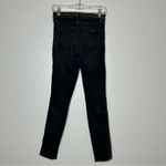 AGOLDE Super High Rise Roxanne Black Goldr Waist Jeans 27 Photo 2