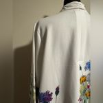 NWT Dolcezza White Mutilcolor Floral Button Down Jacket with pockets size XXL Photo 8