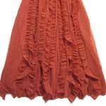 BCBGMAXAZRIA NWT BCBG MaxAzria Marvyn in Cinnamon Stick Tulle Halter Evening Gown Dress 14 Photo 8