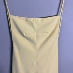 House Of CB Alix Lemon Backless Maxi Dress Gown Womens Medium Yellow Formal NWOT Photo 9