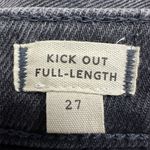 Madewell NWOT  Women's Kick Out Full-Length Jeans Size 27 Black Paynes Wash Photo 7