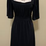 To The Max Black 3/4 Sleeve Medium Dress Photo 1