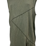Urban Outfitters NEW Green Sleeveless Crew Neck Mini Muscle Tank Shift Dress S Photo 0