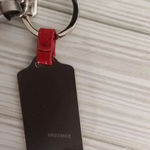 Coach  Red pattent  tag Keychain Accessorie Photo 2