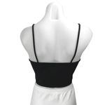 Aritzia Sunday Best Women's Black Sleeveless Cami Camisole Crop Tank Top Size L Photo 1