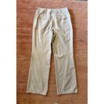 Valerie Stevens  casual womens cotton pants khaki beige straight leg size 10 Photo 7