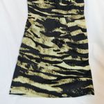 Michael Kors Animal Print Zebra Dress 2 Green Photo 3