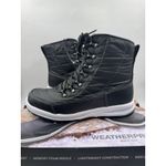 Weatherproof Katie Gray Winter Boots 1132649 Lace Up Side Zip Women’s Size 7 Photo 9