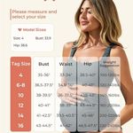 Summer Mae Black Ribbed Maternity Bikini Swimsuit High Waisted Size 4 NWT #2109 Photo 8