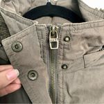 BCBGeneration Miss Sixty Olive Green Utility Puffer Jacket Size M Photo 3