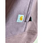 Carhartt  Women’s Kentan Jacket Medium Deep Wine Full Zip Fleece Photo 3