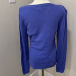 Peck & Peck  pure 100% cashmere 2-ply sweater large blue‎ Photo 1