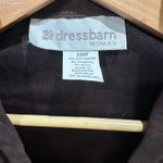 Dress Barn Espresso brown fall winter blazer top. Cowgirl, country core Photo 4