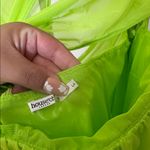 House Of CB  'Adrie'‎ Neon Green Gathered Mini Dress/Size XL NWOT Photo 6