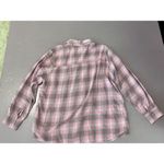 Haband! Vintage Women's Pink Plaid Flannel Shirt Floral Embroidery XX Pink Size XL Photo 1