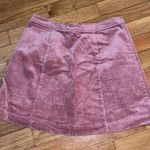 Forever 21 Corduroy Pink Skirt Photo 1