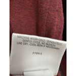 Eileen Fisher Top Womens Crewneck Pullover Long Sleeve Red Size Medium Photo 4