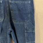 Canyon River Blues  Dark Wash Carpenter Relaxed Straight Overalls size small Photo 5