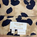 Kate Spade  silk leopard celesta print bow tank top sz XS Photo 3
