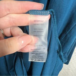 Universal Standard  Teal Blue‎ Long Sleeve Maxi Dress Photo 4