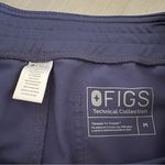 FIGS Women’s High Waisted Livingston Basic Scrub Pants Navy Blue Size M Photo 10