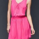 Gap  Pink Dress with Elastic Waist Barbie Pink - size S Photo 0