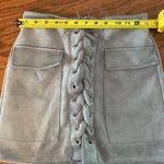 Vestidos faux gray tie-up skirt. Size small Photo 7