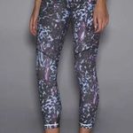 Lululemon  ATHLETICA | All Sport Crop Leggings Floral Tranquil Blue Multi | 8 Photo 0