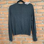 Vera Wang Simply Vera  Asymmetrical Patch Cardigan Sweater Gray -‎ Size L Photo 1