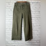 Sanctuary Olive Green the marine crop Wide-Leg Pants size 26 Photo 1