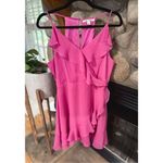 Francesca’s Miami Dress Pink Size L Photo 11