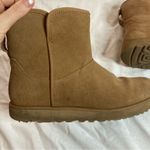 UGG  Classic Mini Boot Size 8 Tan Sheepskin Photo 9