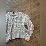 1. State  Gray Cable Knit Sweater Photo 6