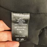 ASTR The Label Black Silk Wrap Dress XL • Hi Photo 16