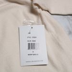 Cyrus Raya by Knits Waffle Cowl Neck Sweater in Pearl Puff Cream Ivory Size S Photo 9