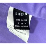 SheIn Sequin Cowl Neck Spaghetti Strap Dress Womens S Lavender Glam Retro NWOT Photo 6