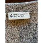 Neiman Marcus Cashmere Collection Brown Colorblock Knit Tunic Sweater Dress S Photo 8