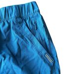 prAna Women’s L Arch Shorts Teal Blue Athletic Hiking Granola Girl Gorpcore Photo 3