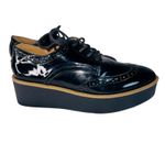 Madden Girl  G-Class Platform Black Oxford Shoes, Women's Size 7 Photo 1