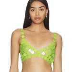 H:ours Diana Top in Neon Green Photo 0