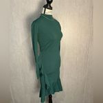 Gianni Bini  Teal Long Sleeve Dress Size Small Photo 10