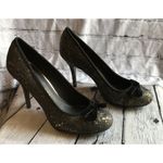 Chinese Laundry  Fall for Glitter Women’s Heels Gold Size 8.5 M New in Box Photo 5